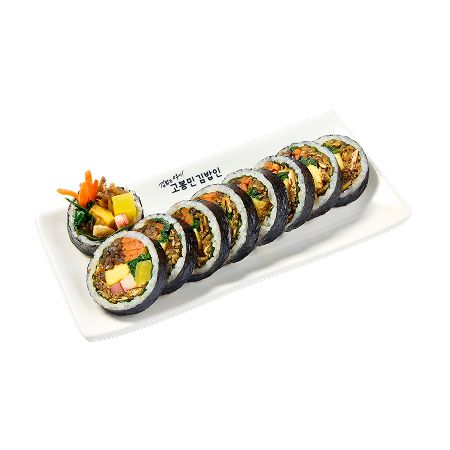 멸치새우김밥