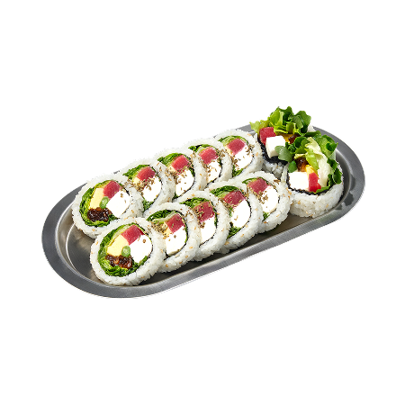 바질크림치즈샐러드김밥